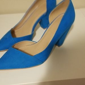 Blue heels